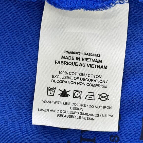 Nike 1987 Midnight Navy Boating Reissue Graphic Tee Shirt Men's 3XL Cotton Blue - Picture 6 of 8